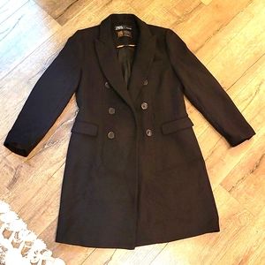 BNWT Zara Black Winter Coat